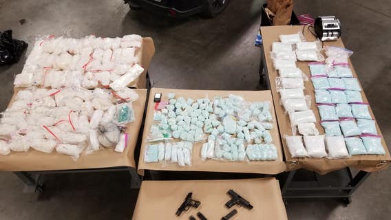 Seattle detectives seize over 400,000 fentanyl pills, several handguns