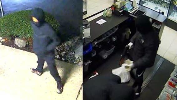 Minute of Mayhem: Watch armed marijuana robbers quickly terrorize clerks and customers; help ID suspects