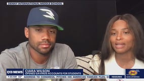 Russell Wilson, Ciara give $35k to Seattle middle school students