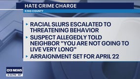 Shoreline woman charged with hate crime, accused of threatening Asian-American neighbor