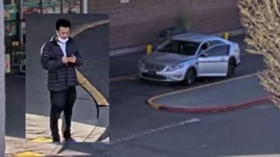 Help ID suspect, vehicle seen on camera after using purse theft victim’s credit card to buy $500 in gift cards
