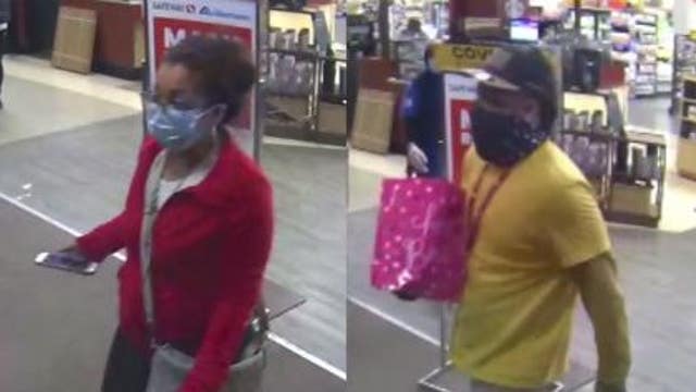 Help ID suspects wanted after store worker stabbed during robbery