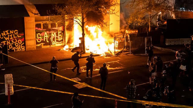 Riot declared in Portland protests after police kill man