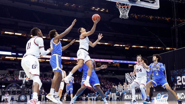 Undefeated Gonzaga advances to NCAA Championship, beating UCLA 93-90 in ...