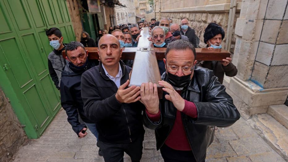 ISRAEL-PALESTINIAN-RELIGION-CHRISTIANITY-GOOD FRIDAY