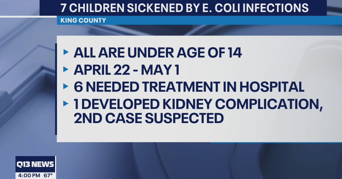 6 children hospitalized in King County from toxic E. coli | FOX 13 Seattle