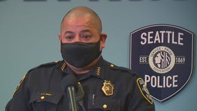 Seattle police chief demotes commander over protest clash