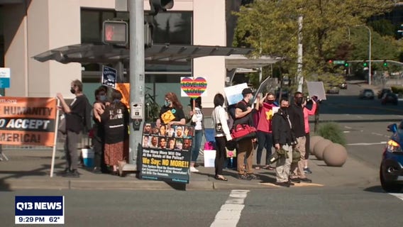 Controversial reverend hosts event that prompts protests in Bellevue