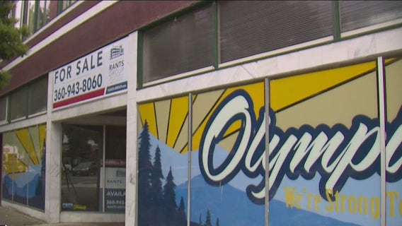 Non-profit says pandemic’s economic impact in downtown Olympia not reflected in empty store fronts