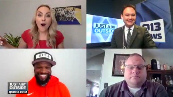 Just A Bit Outside: Q13 FOX welcomes Alyssa Charlston to the sports team (with surprise guests!)
