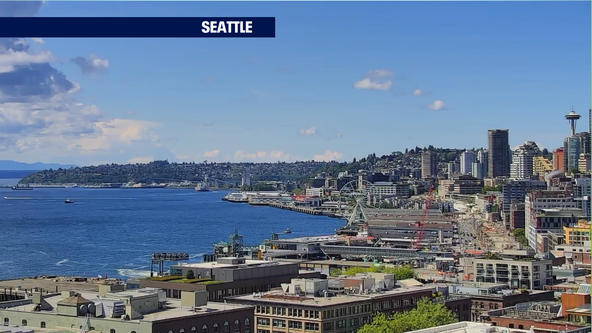 Cool Spring showers with a chance for thunder, lightning through tomorrow before we dry out