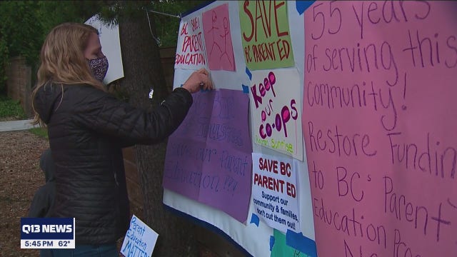 Budget issues threaten unique Bellevue College courses for many parents