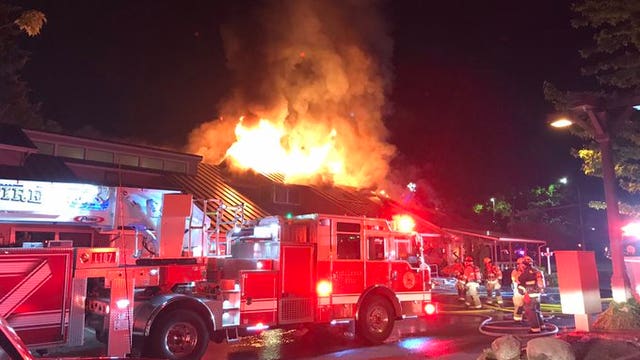 Fire rips through popular Western Washington breakfast restaurant