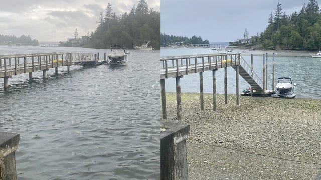 Peak spring tides create 19-foot tidal swing in Puget Sound
