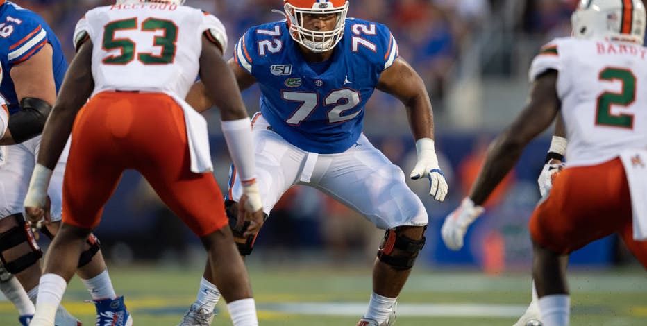 Stone Forsythe, OT, Florida - NFL Draft Player Profile