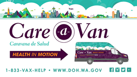 State launches mobile 'Care-A-Van' to deliver vaccines to Washington counties