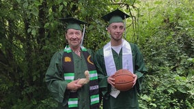 Father and son share unique bond, graduating from Evergreen State College together