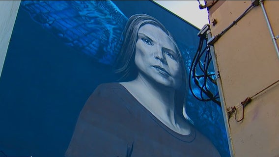 Rise and Shine: Inspiring story of woman behind 'larger than life' mural