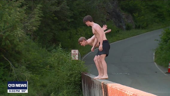 Record breaking heat is not enough to keep people off the trails