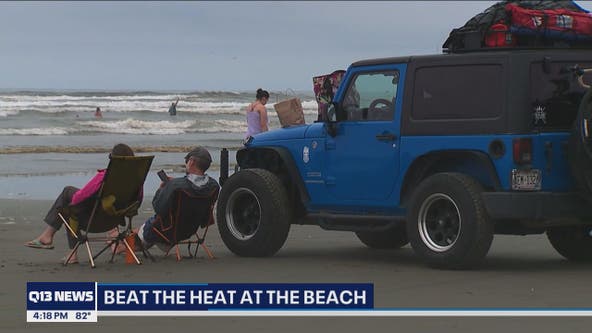 Washington coastal hotels packed as region seeks shelter from excessive heat