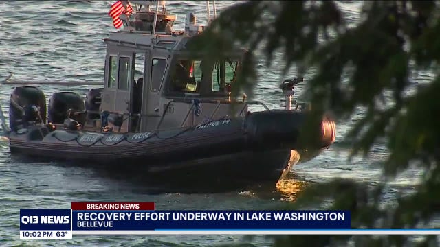 Body recovered of man who drowned in Lake Washington while trying to rescue children