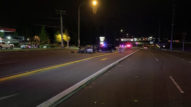 One dead, one arrested for vehicular homicide after crash on SR-99 in Snohomish County