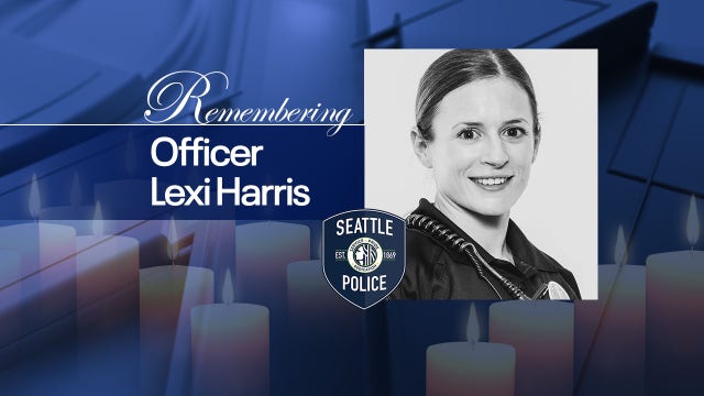 Memorial service for fallen Seattle Police Officer Lexi Harris at T-Mobile Park