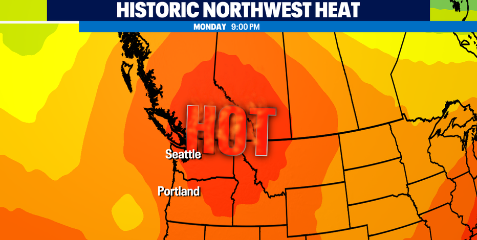 Weather Alert: Excessive Heat Warning for Washington state