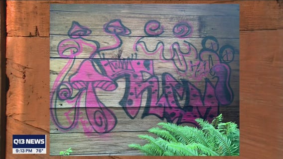 140-year-old piece of Marysville history defaced