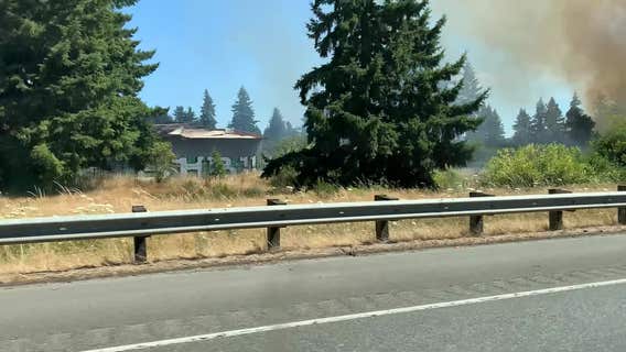 WSP: 6 brushfires along I-5 in Thurston County appear intentionally set