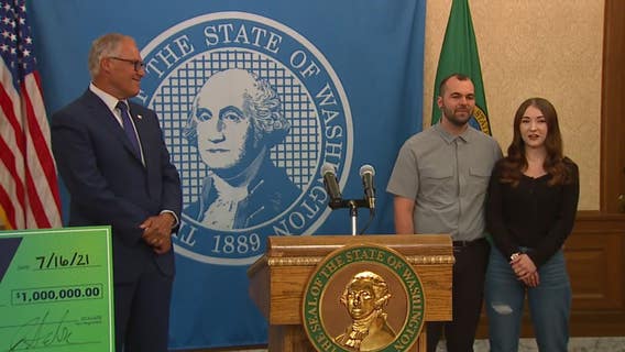 Washington state vaccine lottery: King County mechanic wins $1M grand prize