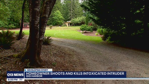 Sheriff: Gig Harbor homeowner shoots, kills intoxicated intruder