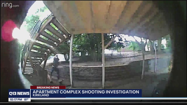 Ring camera captures bizarre shooting at Kirkland apartment complex