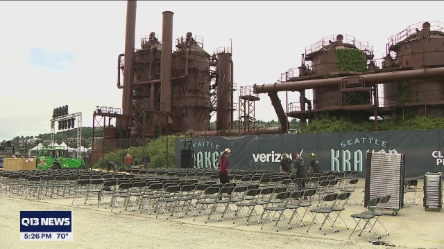 Fans and businesses prepare for Seattle Kraken's NHL Expansion Draft at Gas Works Park