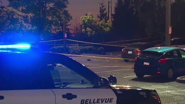 Man dead after shooting at Bellevue AMC parking lot, 1 arrested
