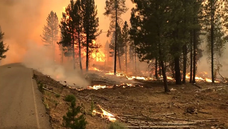 Oregon fire