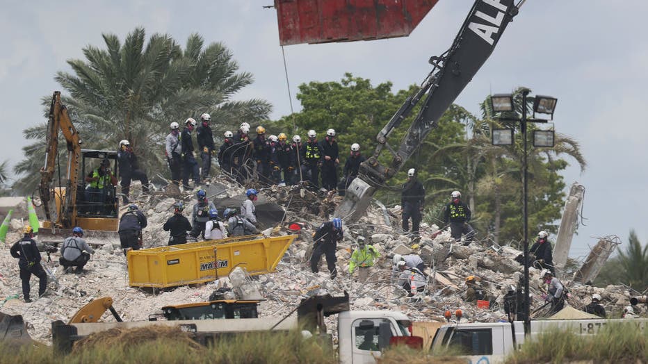 98c30176-Over One Hundred Missing After Residential Building In Miami Area Partially Collapses