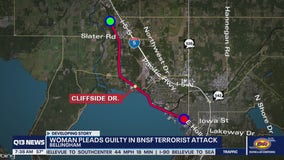 Bellingham woman pleads guilty to terror charge on train tracks