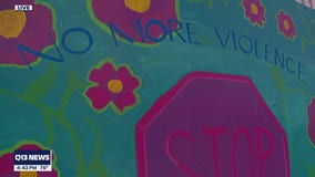 Youth in Burien paint 'no more violence' mural amid countywide uptick in crime