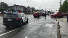 Pedestrian hit, killed by car pulling out of parking lot in Lynnwood