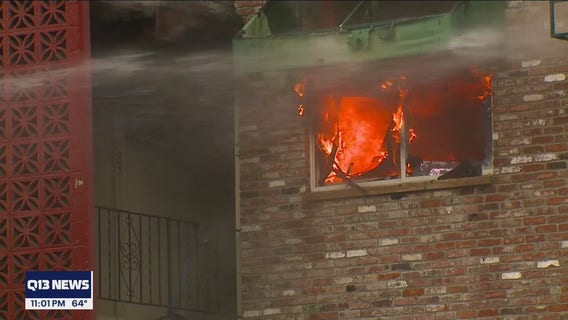 Woman shares heartbreaking story of escaping Tukwila apartment fire