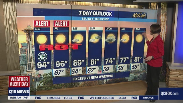 Excessive Heat Warning through Saturday evening