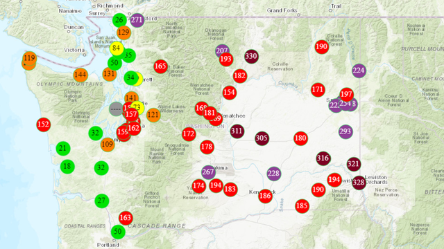 Double whammy - extreme heat and unhealthy air quality