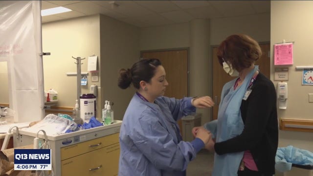 Officials: COVID filling hospital beds statewide while vaccine newcomers come around