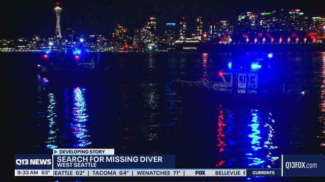 Body believed to be that of missing diver recovered in West Seattle