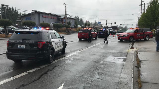 Pedestrian hit, killed by car pulling out of parking lot in Lynnwood