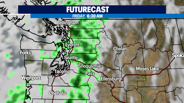 Rain on Friday could end our dry streak