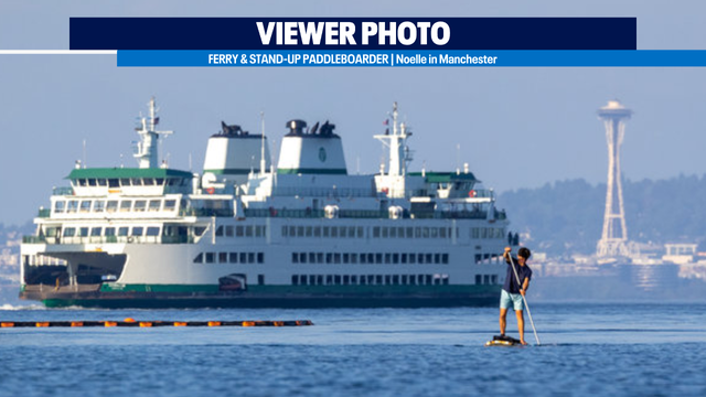 Another hazy day for Western Washington, but rain is on the way