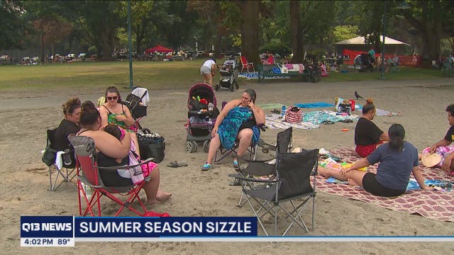 Second heat wave comes with smoky air