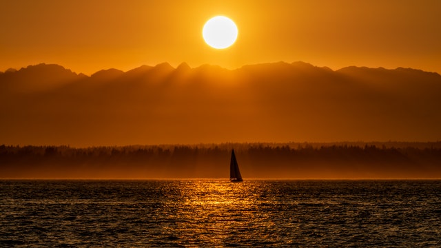 For just 5th time in Sea-Tac history, we went through July without measurable rain